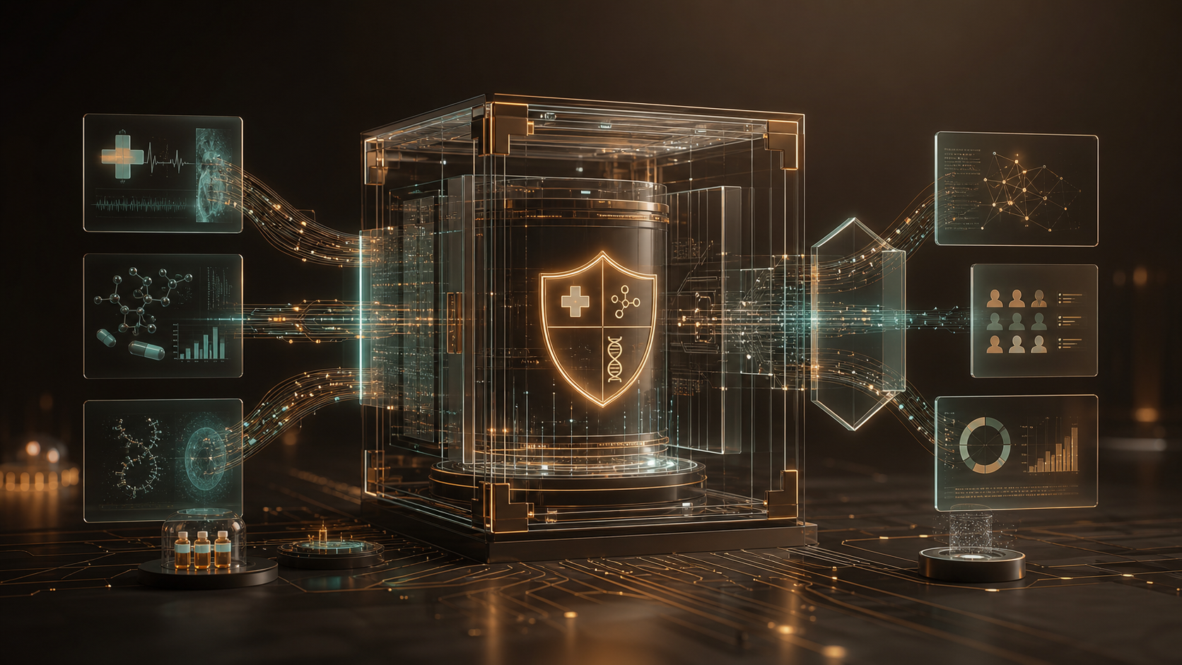 Secure medical and research data infrastructure